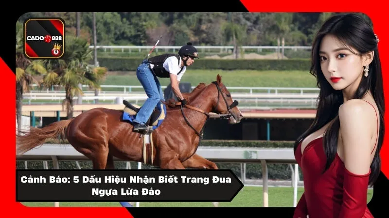 Cảnh Báo: 5 Dấu Hiệu Nhận Biết Trang Đua Ngựa Lừa Đảo